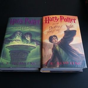 Bundle Harry Potter book 6 and 7